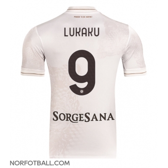 Billige Fotballdrakt SSC Napoli Romelu Lukaku #9 Replika Bortedrakt 2025-26 Kortermet